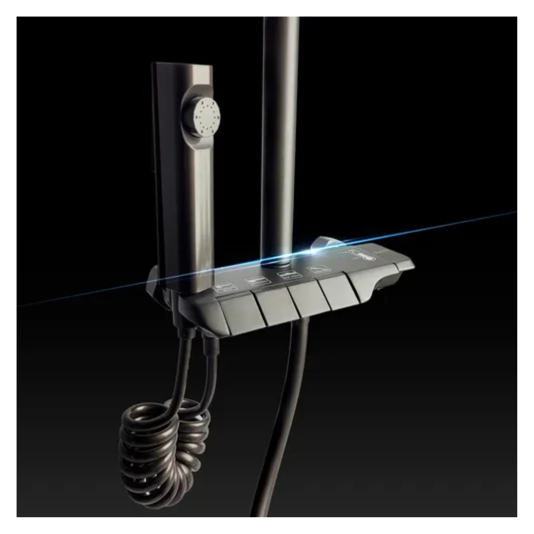 Columna De Ducha Moderna 4 Funciones Llave Tipo Piano Bidet