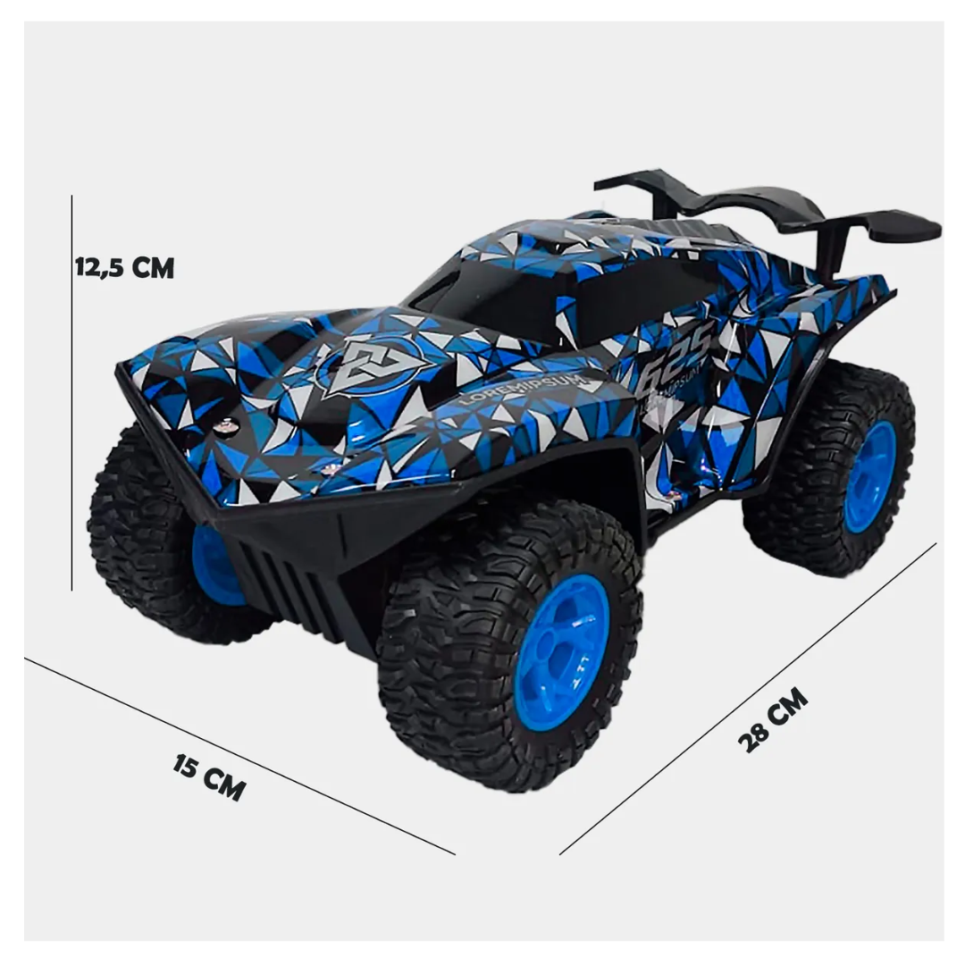Auto A Control Remoto Monster Super Iluminado 2.4ghz