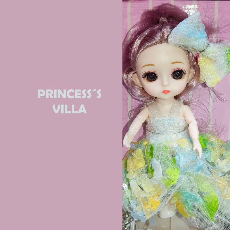 Casa De Muñeca Showerroom Muñeca Musica Luces Princess Villa