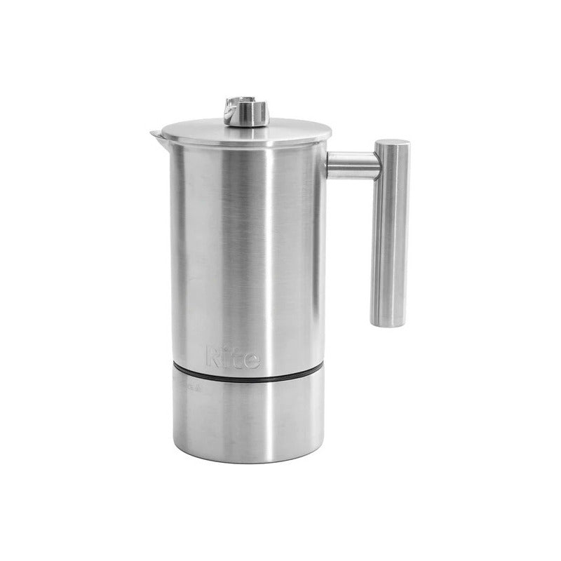 Cafetera Prensa Francesa Rite 1l Termómetro Reloj Acero Inox