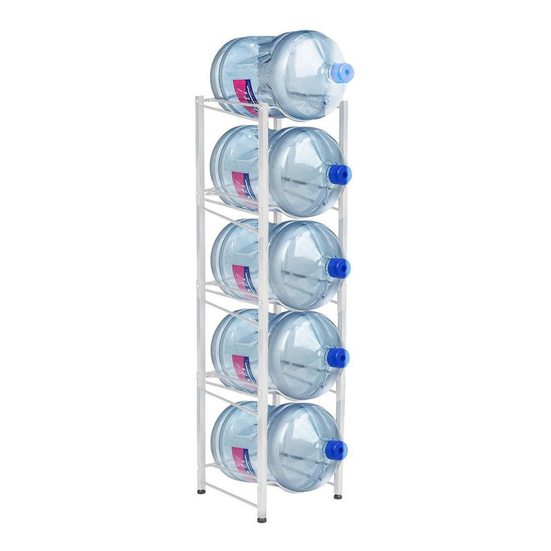 Estante Organizador Rack 5 Botellones Bidones Agua 20lts