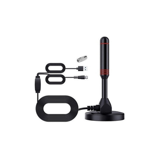 Antena Tv Digital Interior Hd Amplificada Por Usb