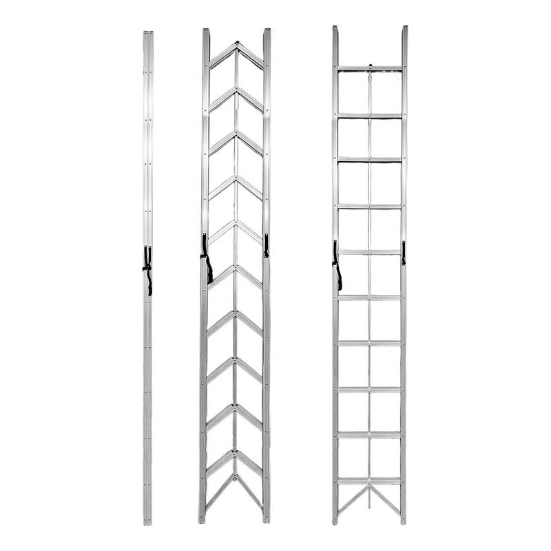 Escalera Magica Plegable Slim 10 Escalones Fold A Step 3.3m