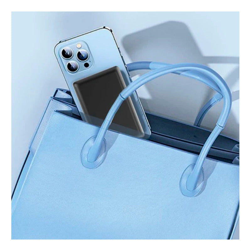 Bateria Portatil Aspor 10000mah A382 Powerbank Magnético