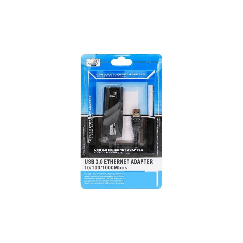 Adaptador Rj45 Usb 3.0 Gigabit Ethernet 10/100/1000 Mbps