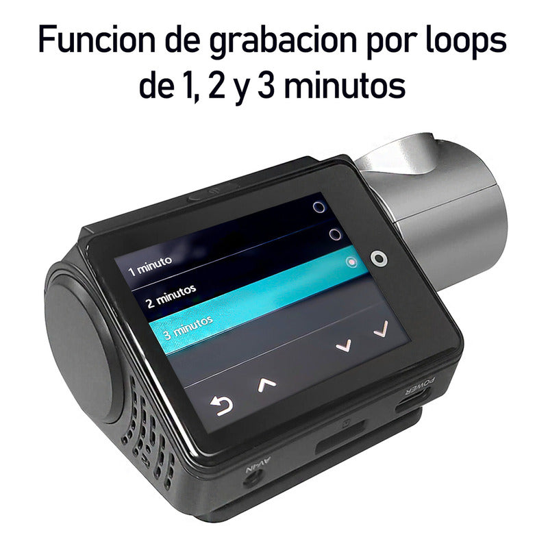 Camara Auto 4k Inteligencia Artificial Delantera Y Trasera