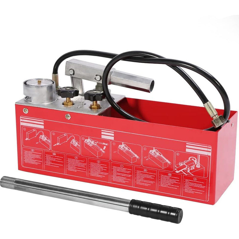 Bomba Manual Prueba De Presion Hidraulica 0-50bar 860psi 5mpa