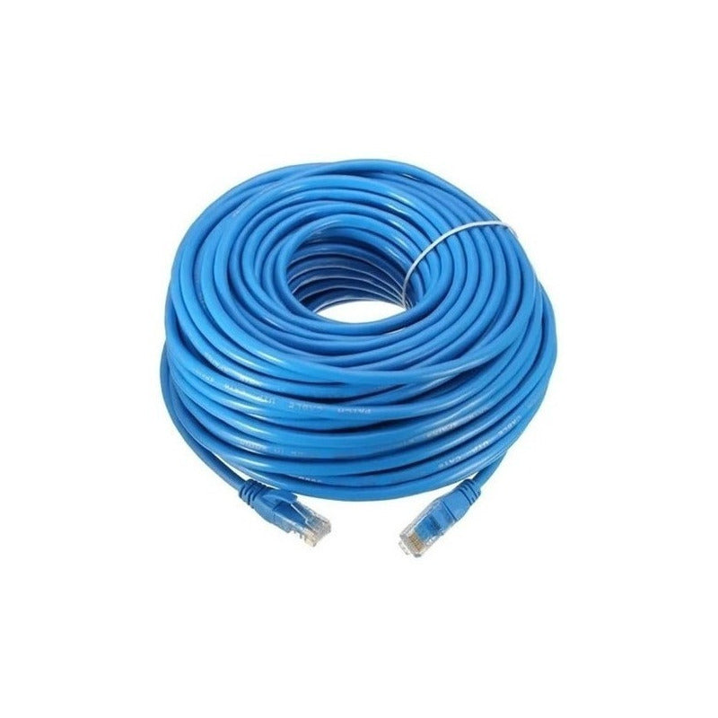 Cable De Red Cat6 Lan 20 Metros Alta Transferencia De Datos