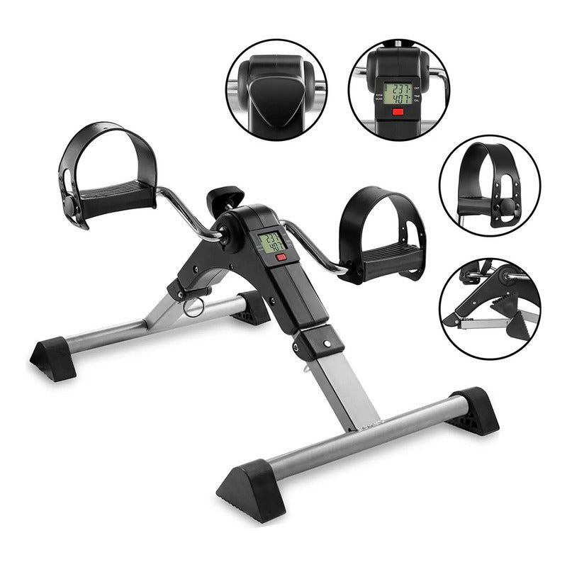 Pedalera Con Pantalla Lcd Rehabilitación Ejercicio Pedal Fit