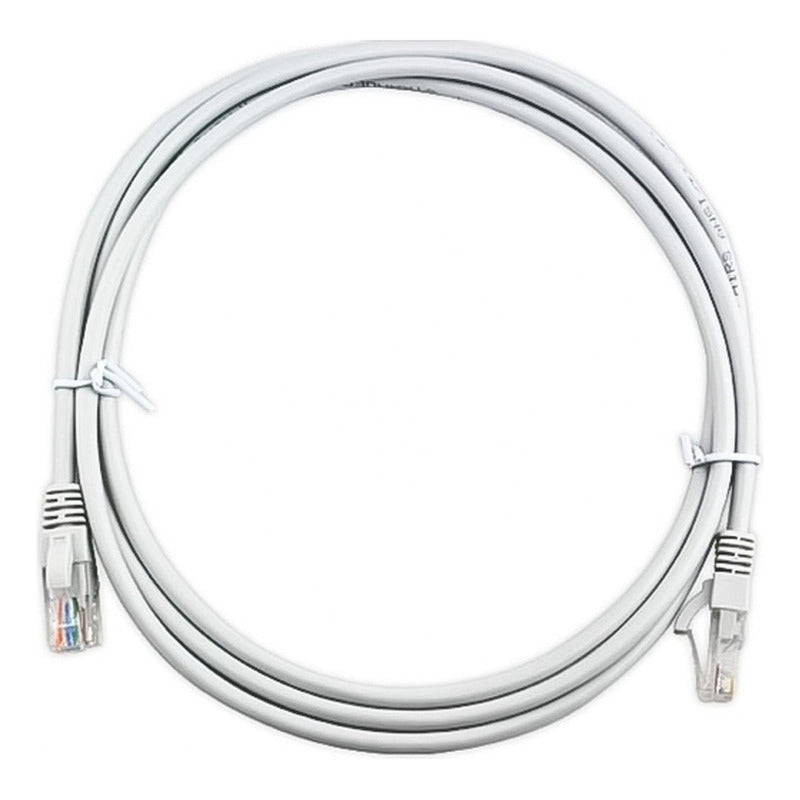 Cable De Red Cat6 Lan 3 Metros Alta Transferencia De Datos