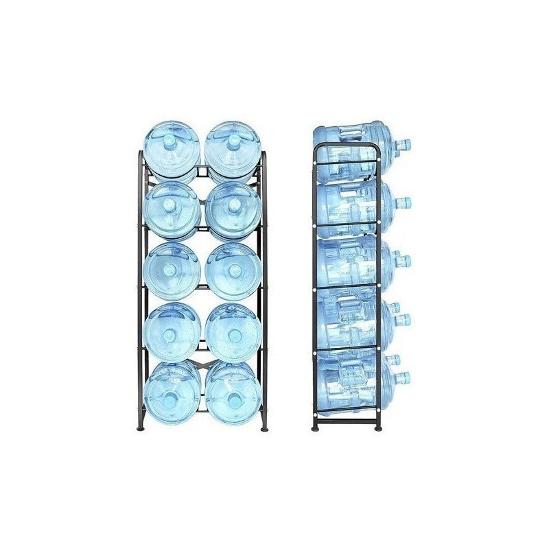 Estante Organizador Rack 10 Botellones Bidones Agua 20lts