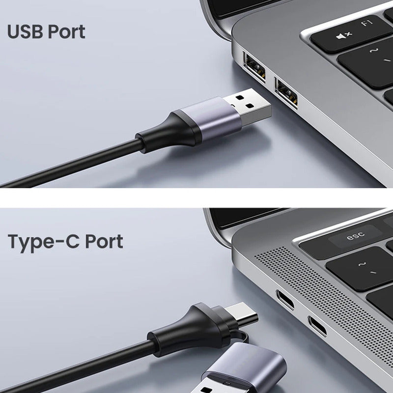 Capturadora De Video Tipo C Hdmi Usb 3 En 1 1080p 4k 60h 3.0