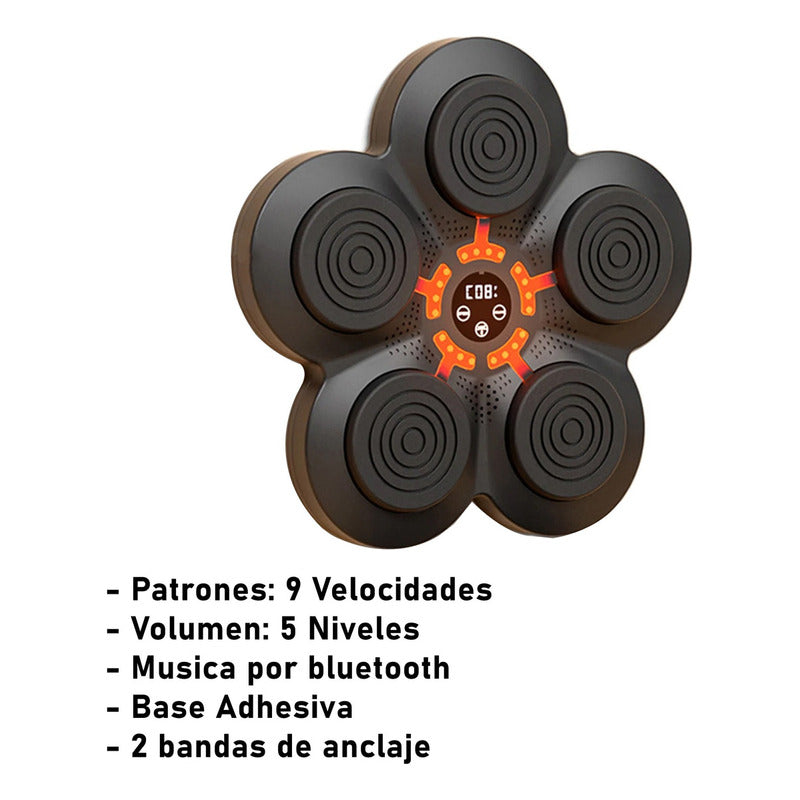 Maquina Boxeo Inteligente Artes Marciales Musical Bluetooth