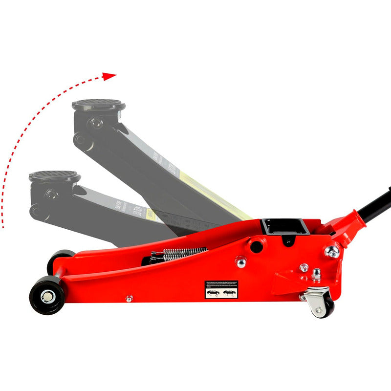 Gata Hidráulica Caimán Perfil Bajo 5 Toneladas Auto Camión.