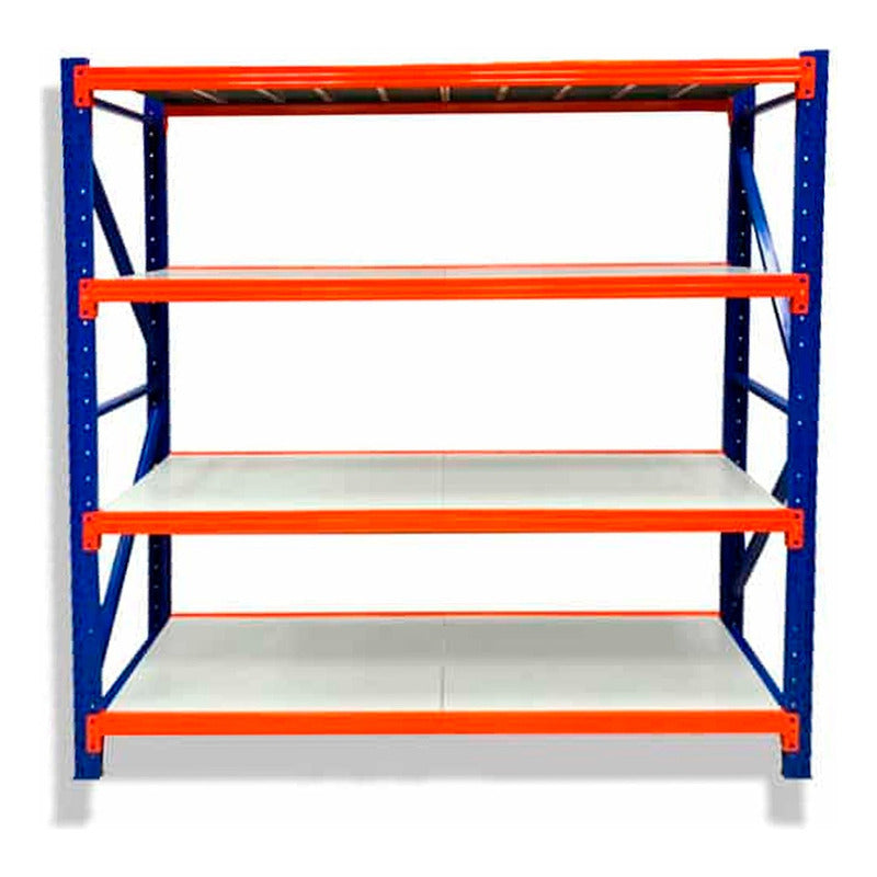 Estante Metálico Rack 200x200x60cm Sin Pernos 800kg