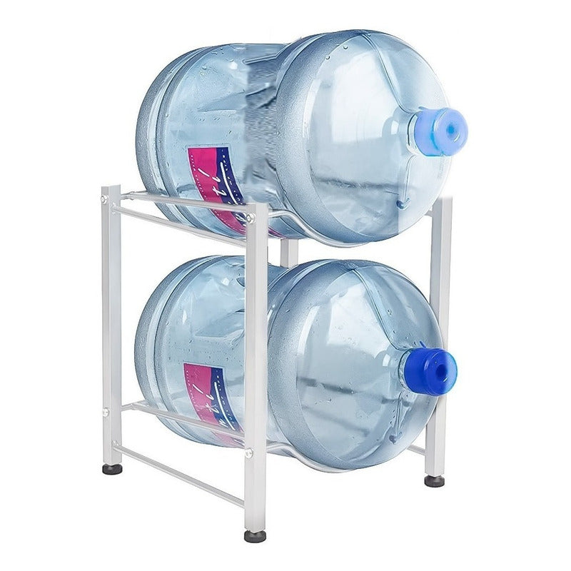 Rack Estante Organizador 2 Botellones Bidones De Agua 20l