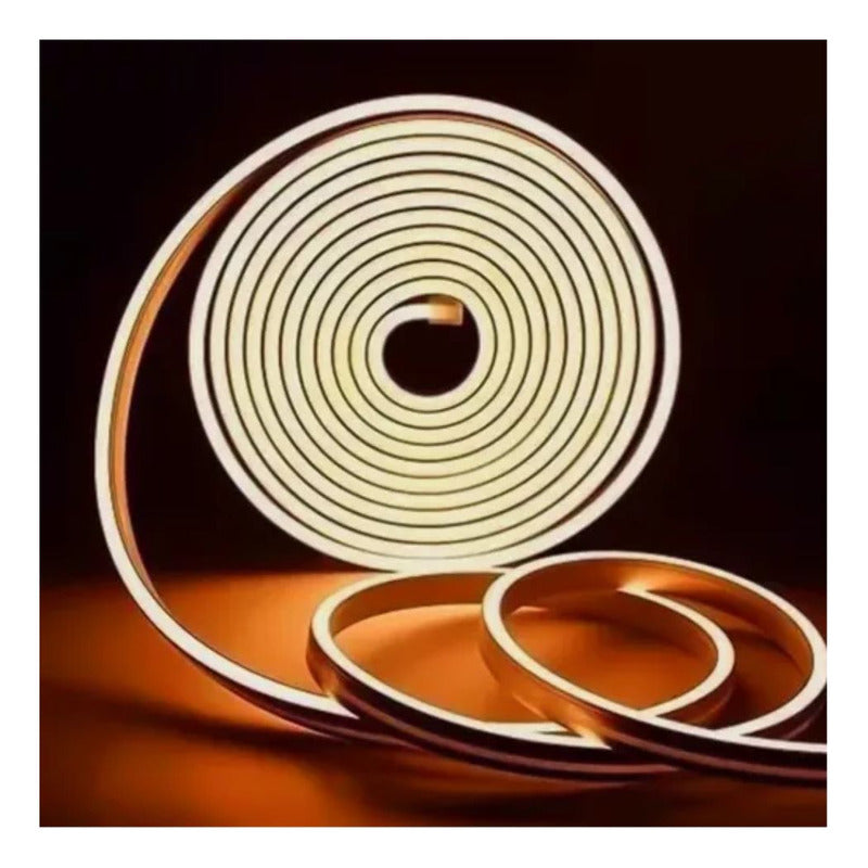 Cinta Led Tira Neon Flex De 5 Metros Luz 12v