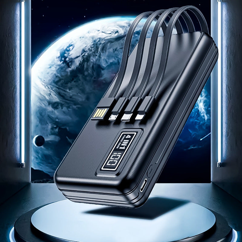 Cargador Bateria Portatil Powerbank Usb DE 20000mah 4 En 1
