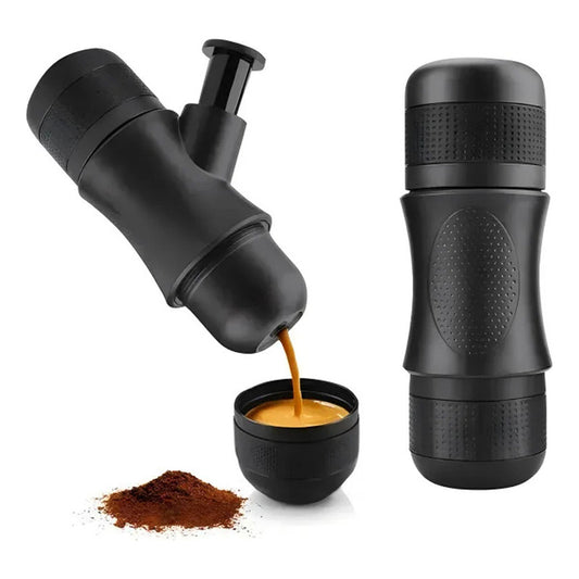 Máquina Cafetera Espresso Prensa Manual Capsulas Cafe Molido