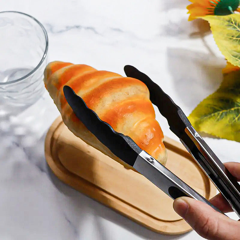 Set 12 Utensilios Cocina Antiadherente Silicona Mango Madera