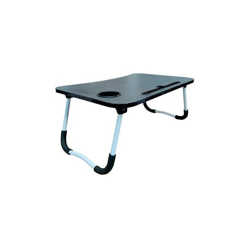 Mesa Plegable Para Cama Y Notebook Multifuncional De Madera