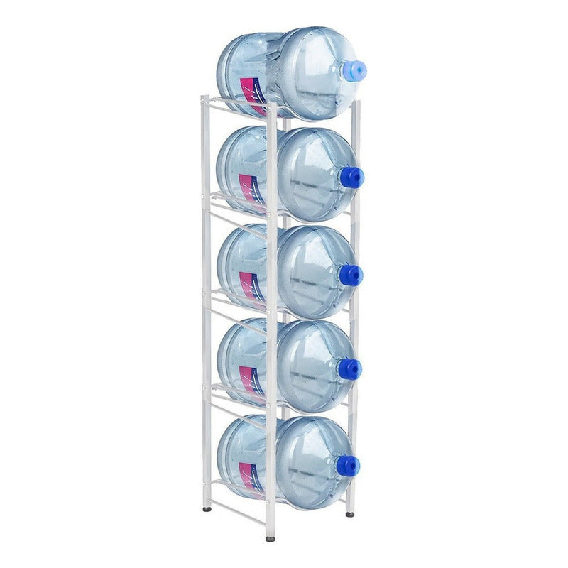 Estante Organizador Rack 5 Botellones Bidones Agua 20lts