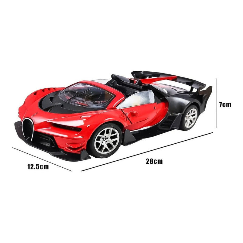 Auto A Control Remoto Tipo Bugatti Recargable Rapido