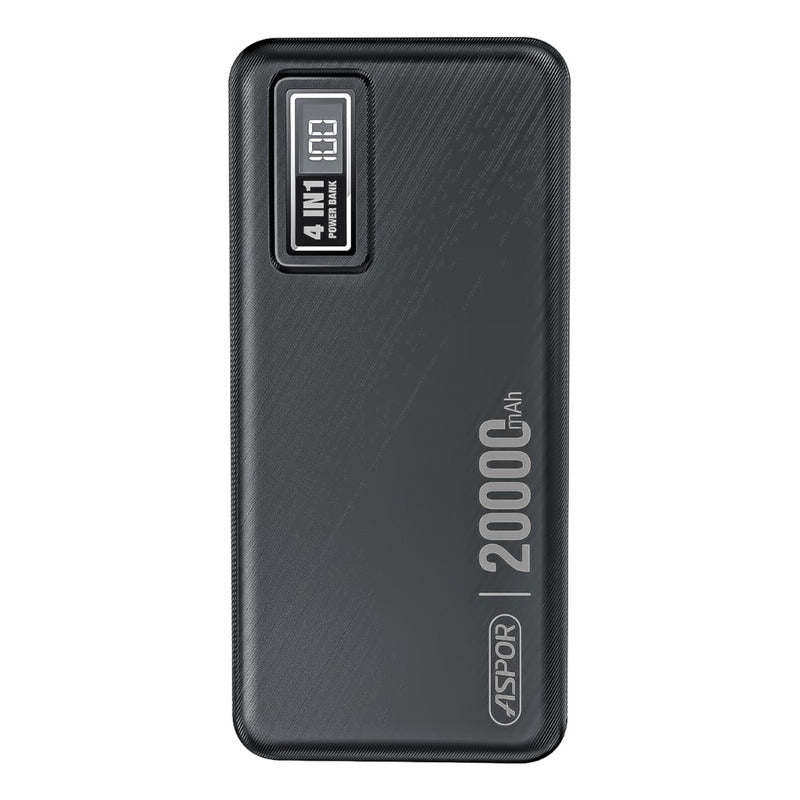 Cargador Bateria Portatil Powerbank Usb DE 20000mah 4 En 1