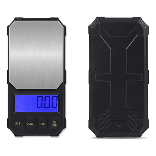 Pesa Digital Gramera Joyeria 0.01g A 500g 7 Unidades De Peso