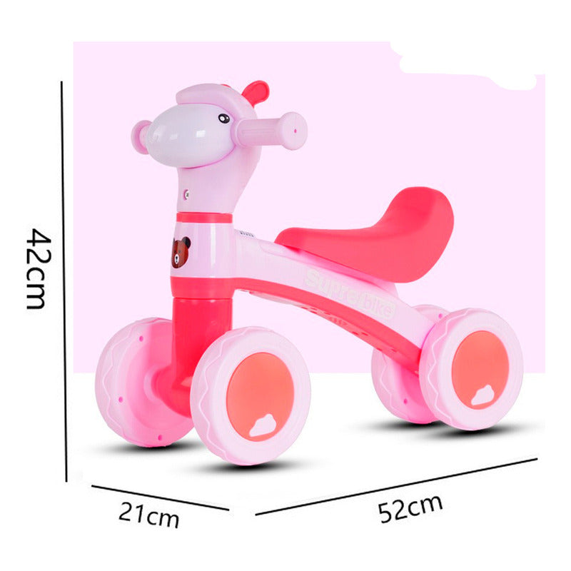 Correpasillo Andador Caminadora Equilibrio 4 Ruedas Infantil