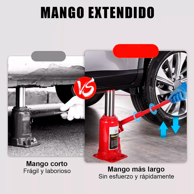 Gata Hidraulica Tipo Botella 20 Toneladas Buses Camiones