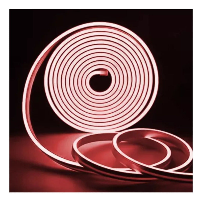 Cinta Led Tira Neon Flex De 5 Metros Luz 12v