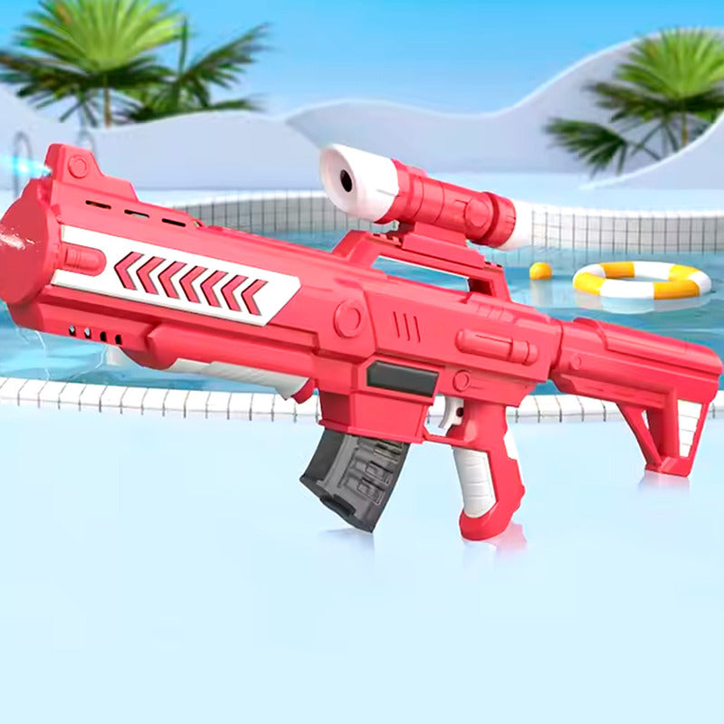 Pistola De Agua Rifle Automatico Inalambrico