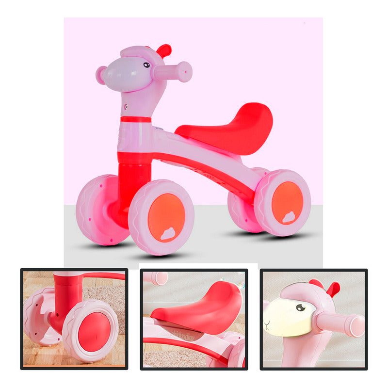 Correpasillo Andador Caminadora Equilibrio 4 Ruedas Infantil