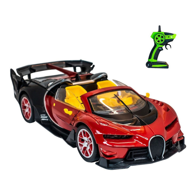Auto A Control Remoto Tipo Bugatti Recargable Rapido