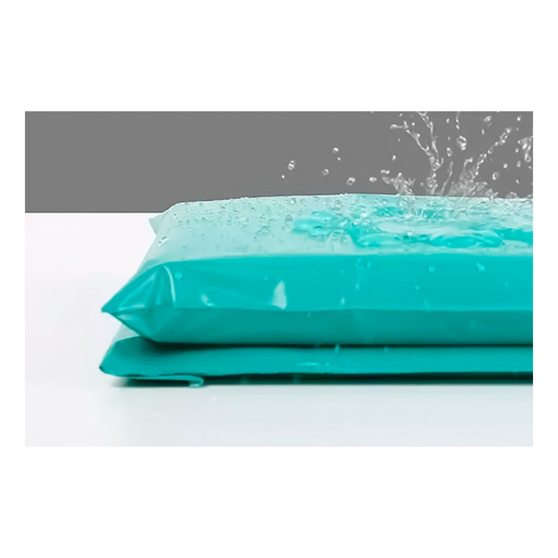 Pack 100 Bolsas Courier Embalaje Verde Autoadhesivo 25x35cm