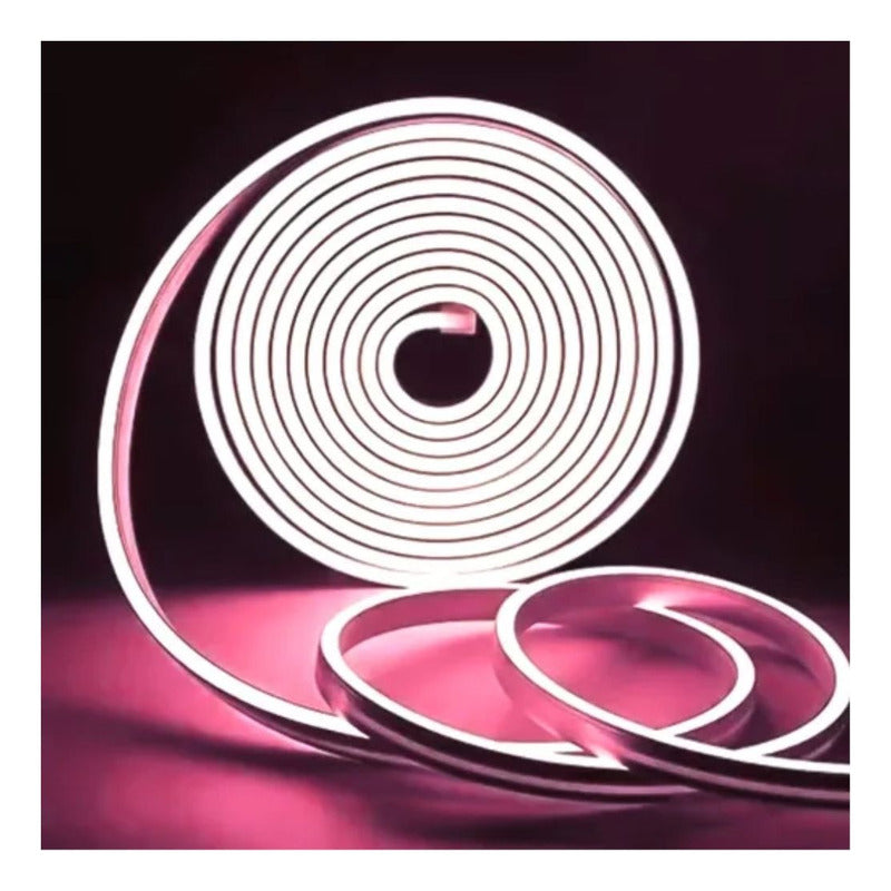 Cinta Led Tira Neon Flex De 5 Metros Luz 12v