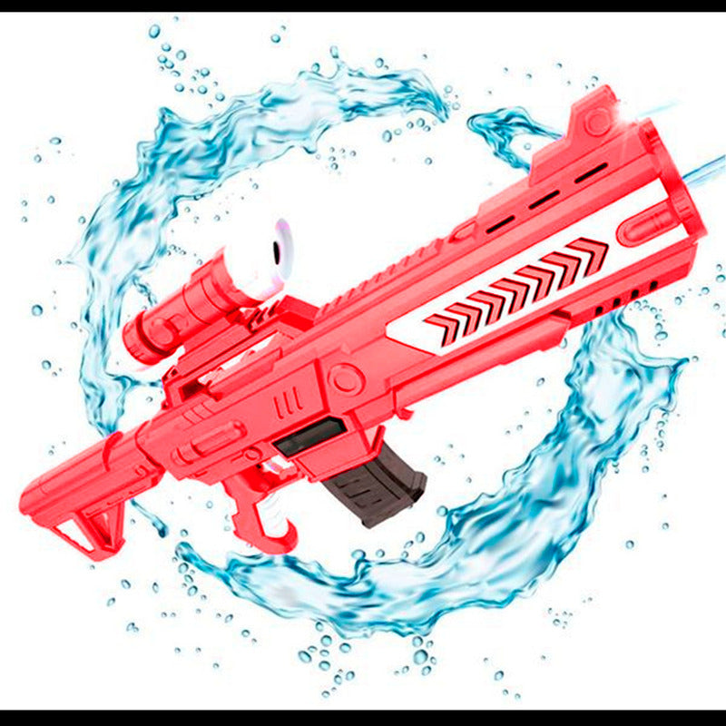 Pistola De Agua Rifle Automatico Inalambrico