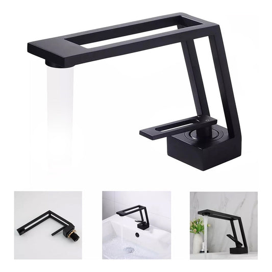Llave Lavamanos Monomando Griferia De Lujo Diseño Moderno