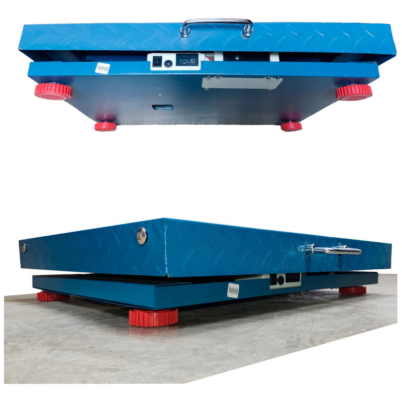 Balanza 600kg Cabezal Inalambrica 100mtrs Recargable 50x60cm