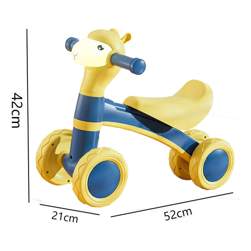 Correpasillo Andador Caminadora Equilibrio 4 Ruedas Infantil