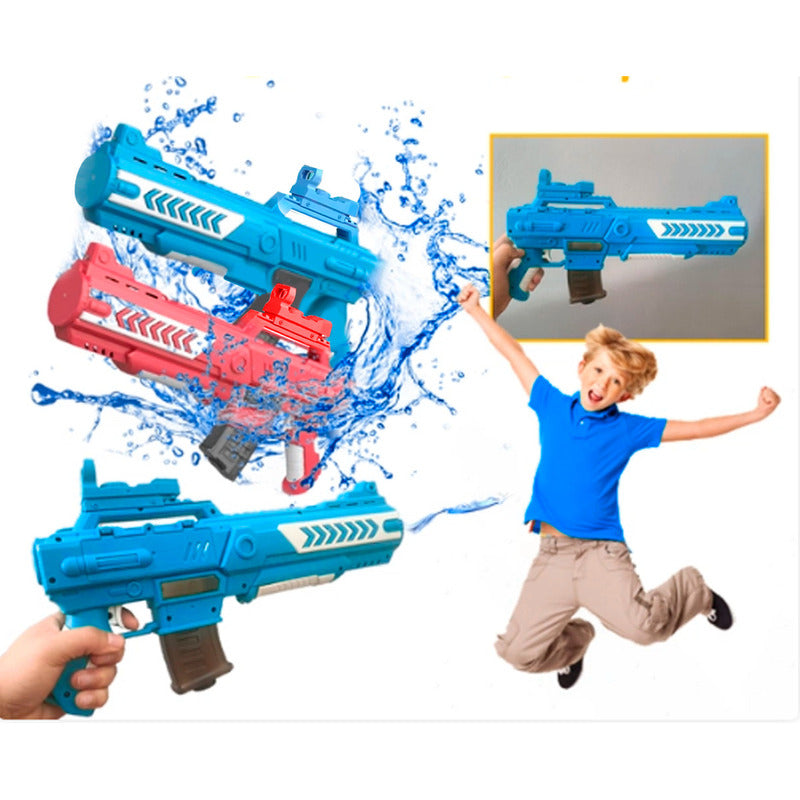 Pistola Lanza Agua Inalámbrica De Asalto Automática