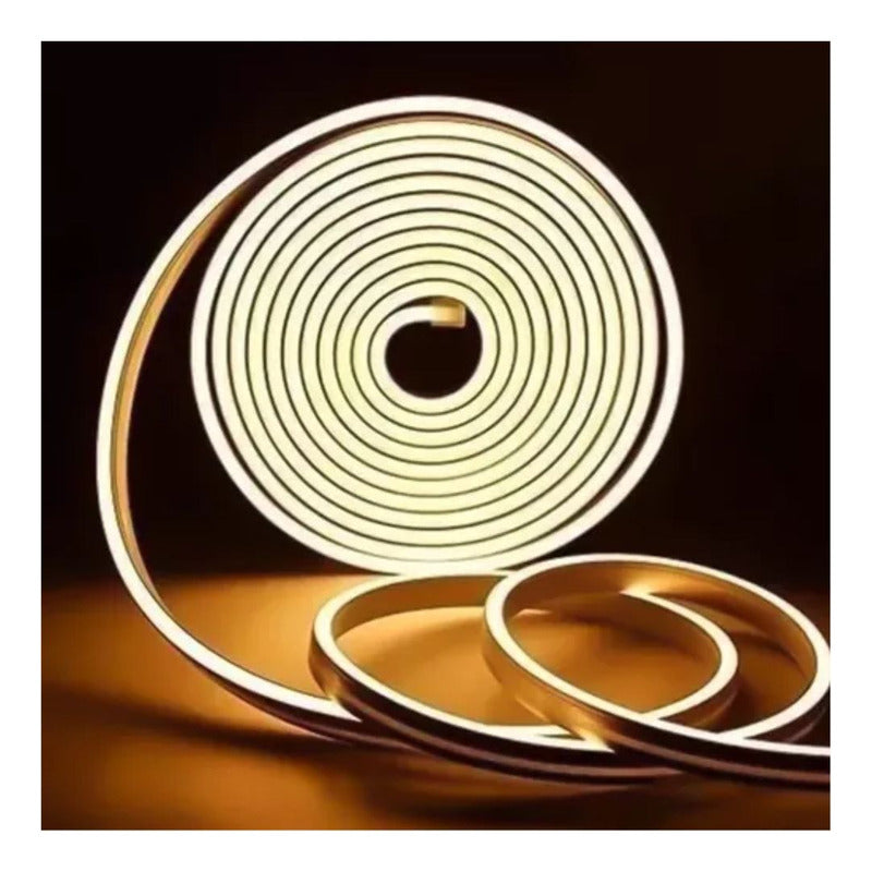 Cinta Led Tira Neon Flex De 5 Metros Luz 12v