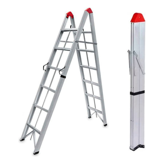 Escalera Magica Plegable Tijera 6 Niveles Fold A Step 2.2mts