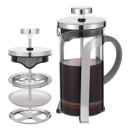 Prensa Francesa De Lujo Cromado Cafetera 350ml Coffee