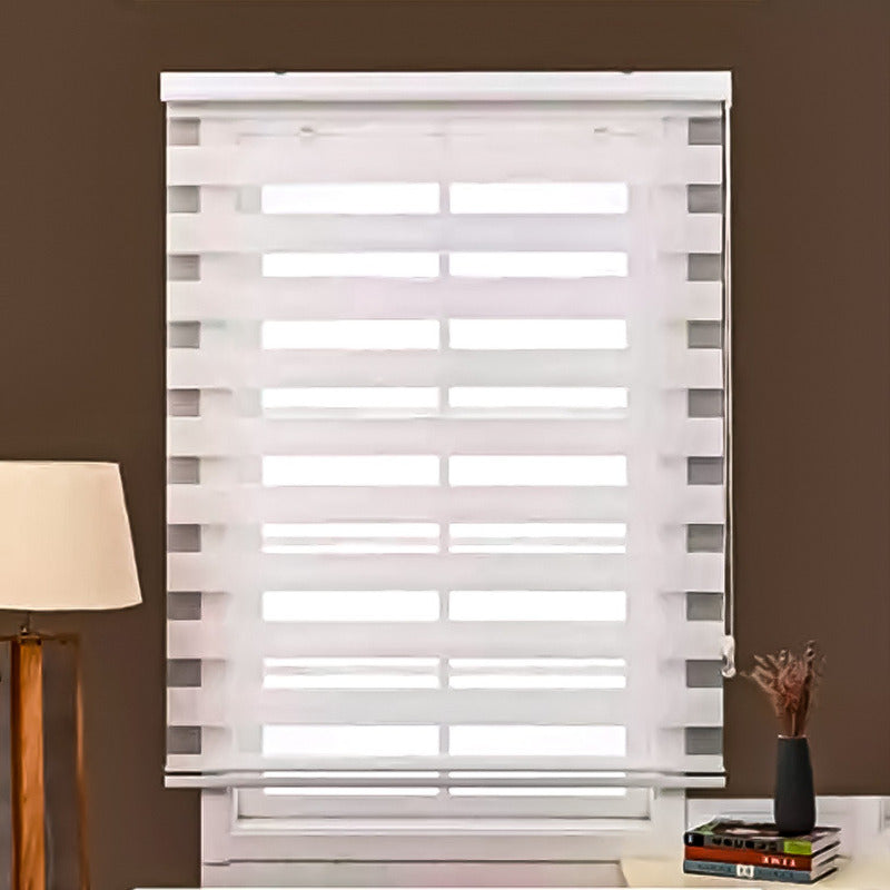 Cortina Roller Duo 100x200 Impermeable Y Resistente Al Moho