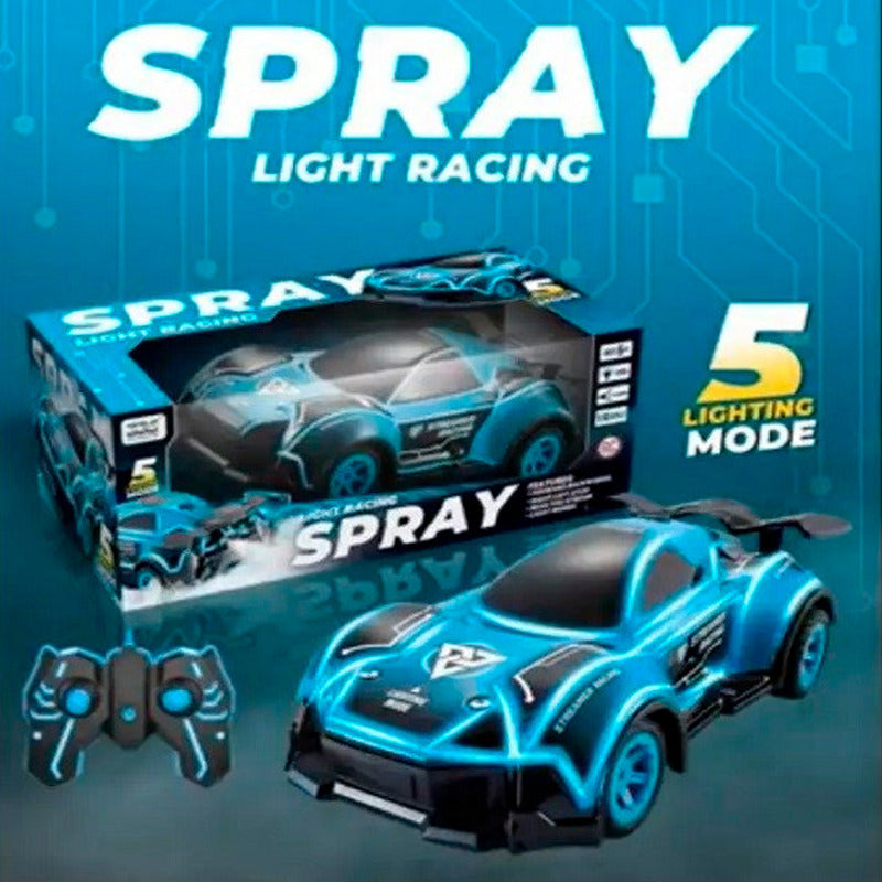 Auto Control Remoto Racing 5 Modos Luces Humo 2.4gz