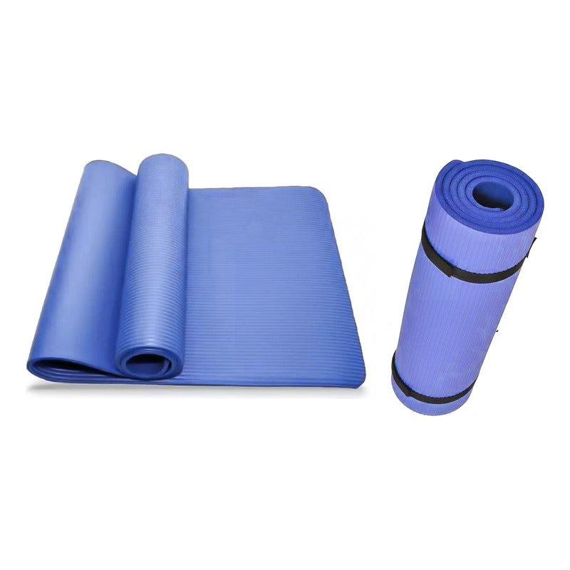 Mat Yoga 12 Mm Alfombra Resistente Gruesa Varios Colores