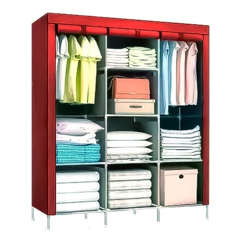 Closet Guarda Ropa Armable Ropero Grande 130cmx45cmx170cm