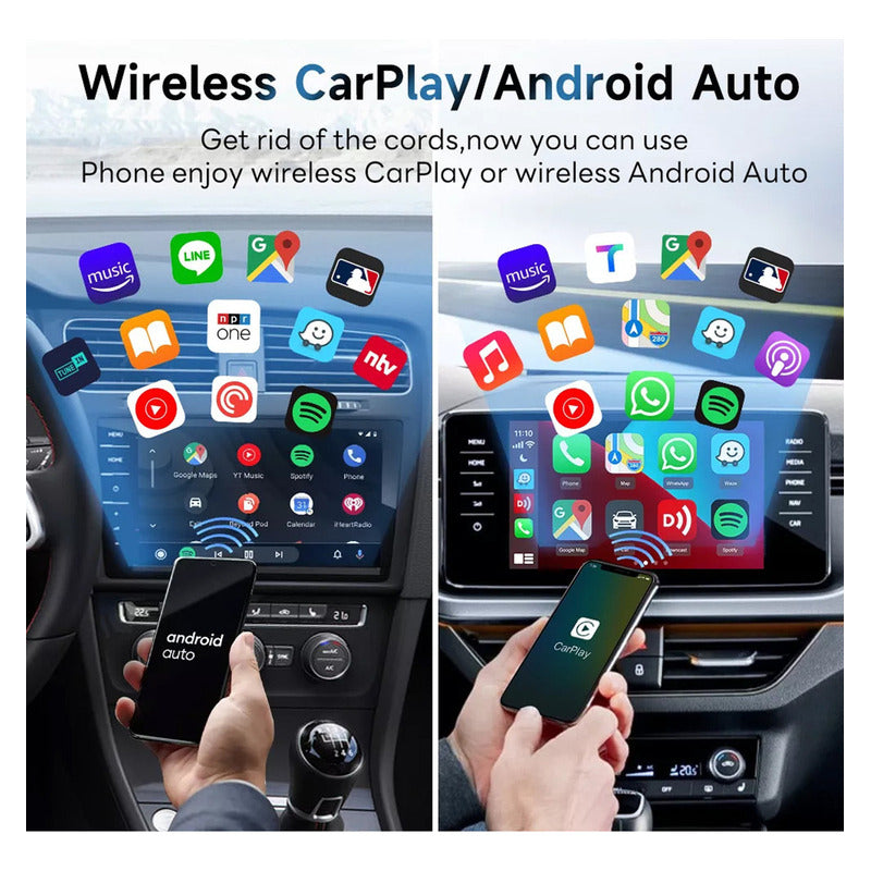 Adaptador Inalámbrico Carlinkit Android Auto Y Carplay V5.0